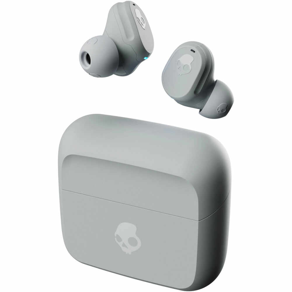 Casti True Wireless Skullcandy Mod, Bluetooth, Gri/Albastru