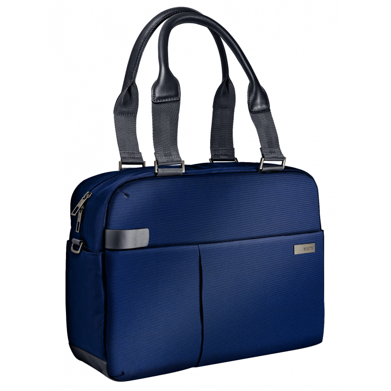 Geanta Leitz Complete Shopper Smart Traveller, Pentru Laptop De 13.3 Inch, Albastru-violet