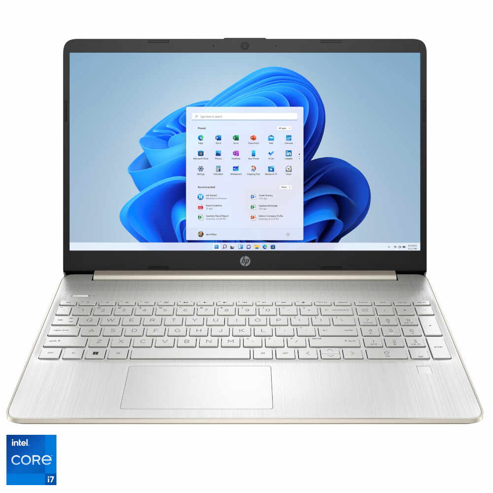 Laptop HP 15s-fq5003nq, 15.6