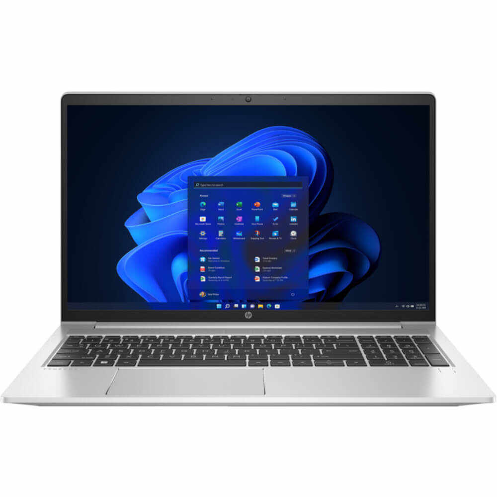 Laptop HP ProBook 450 G9, 15.6, Full HD, Intel Core i5-1235U, 16 GB RAM, 512 GB SSD, Intel Iris Xe, Windows 11 Pro, Silver