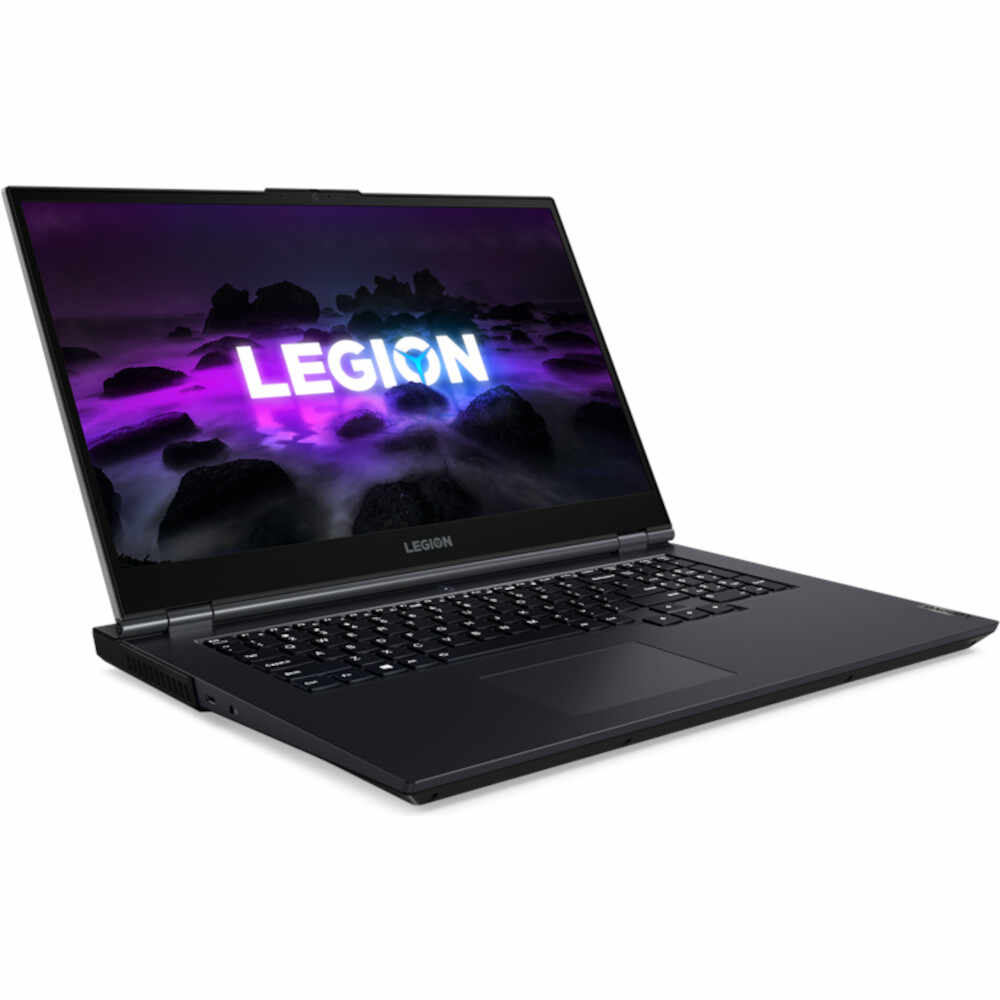 Laptop Lenovo Gaming Legion 5 17ACH6, 17.3 inch, Full HD, AMD Ryzen 5 5600H, 16GB RAM, SSD 512GB, Nvidia GeForce RTX 3050, No OS, Phantom Blue