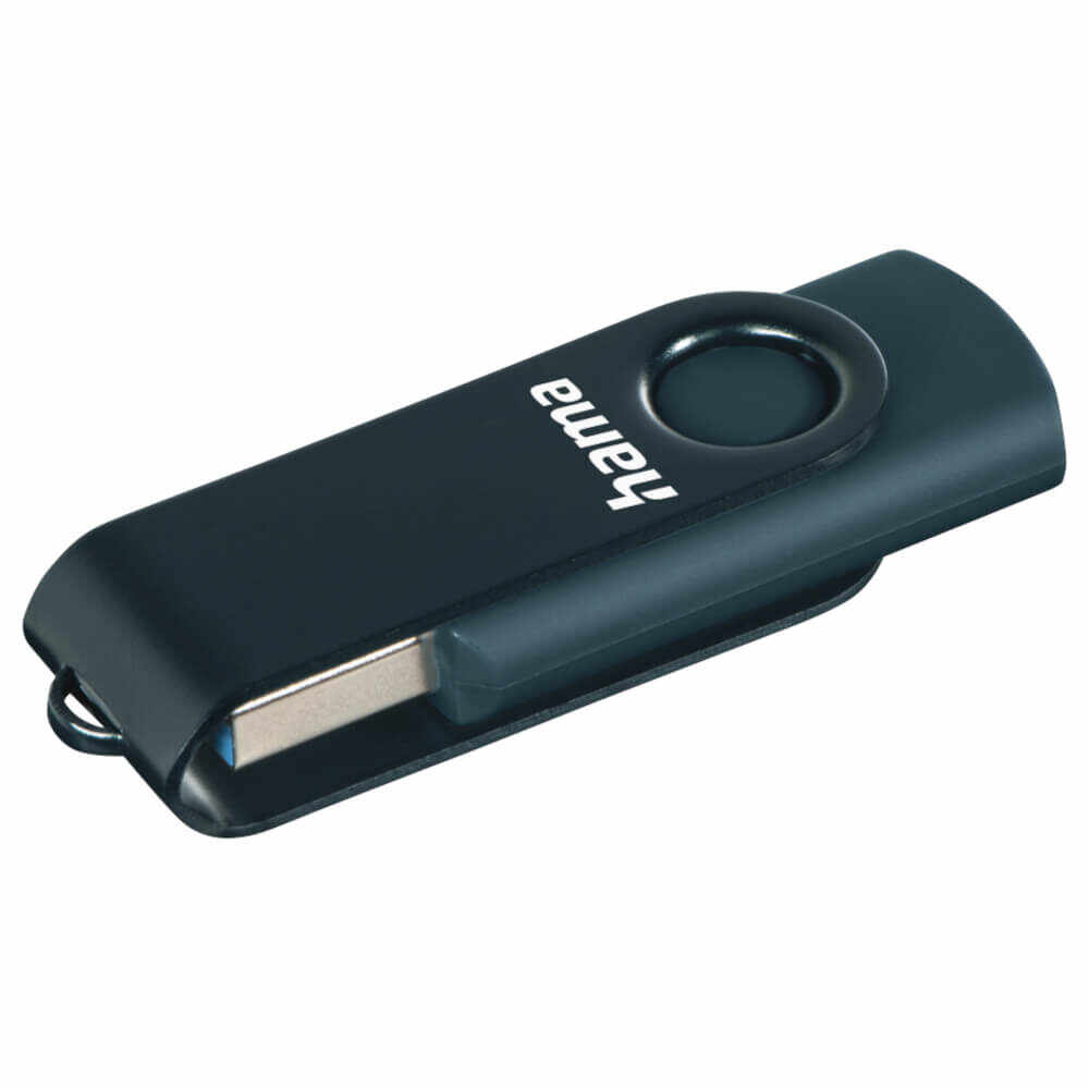 Memorie USB Hama Rotate, 128GB, USB 3.0, Albastru