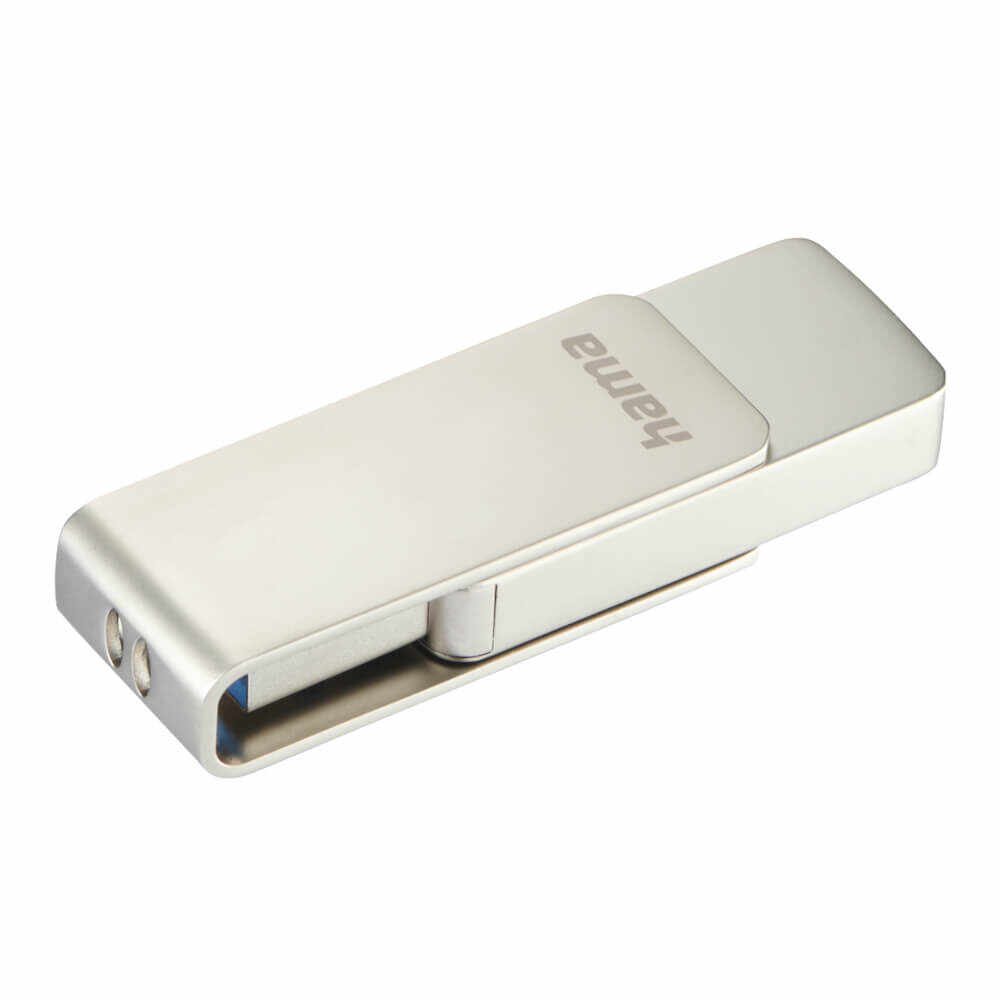 Memorie USB Hama Rotate Pro, 256GB, USB 3.0, Argintiu