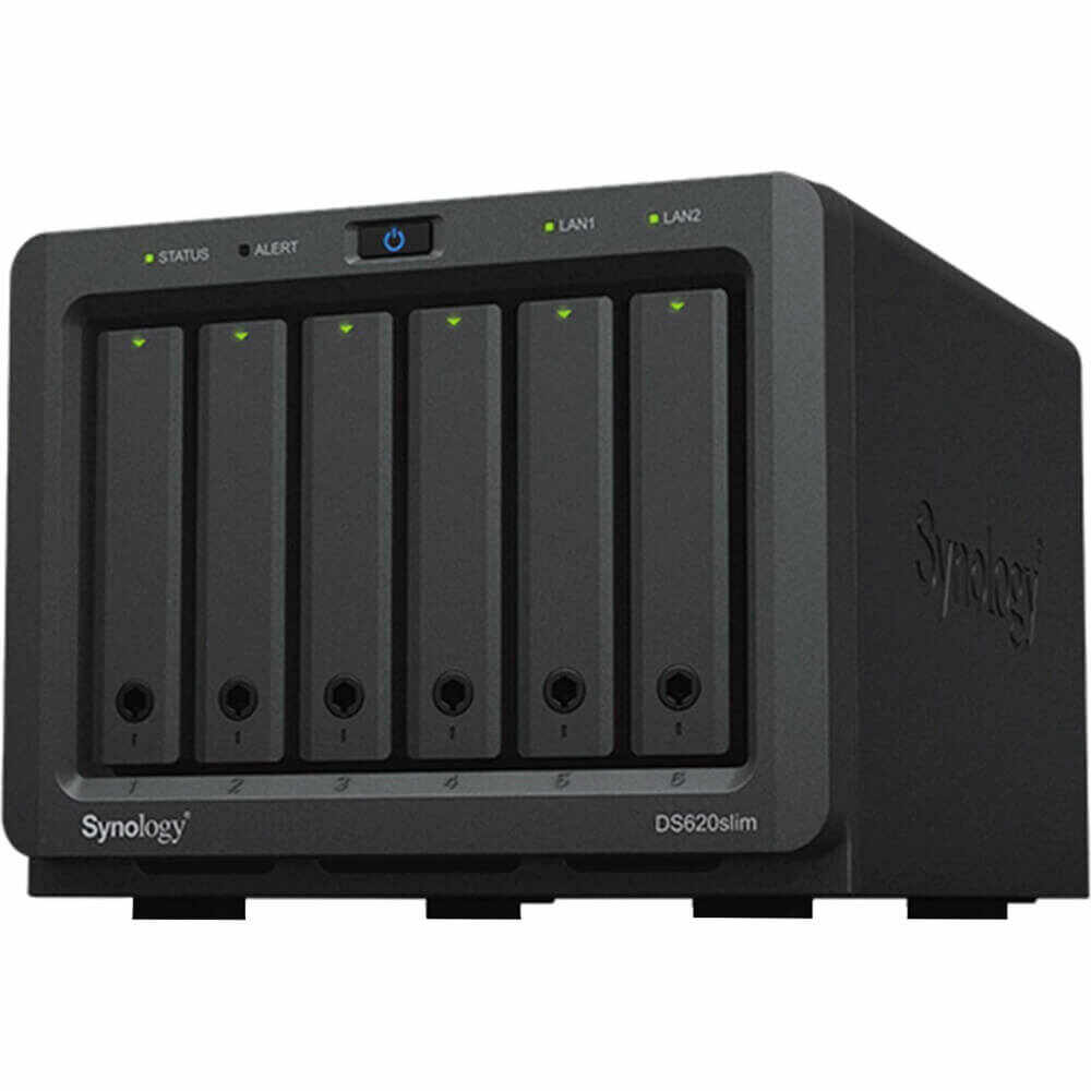 Network Attached Storage Synology DiskStation DS620 Slim, 6-Bay