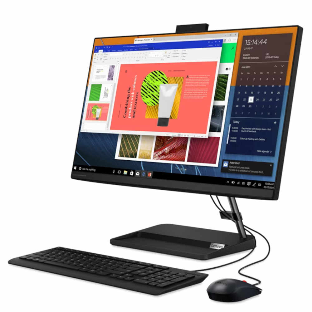 Sistem Desktop PC All-in-One Lenovo IdeaCentre AIO 3 24ALC6, 23.8