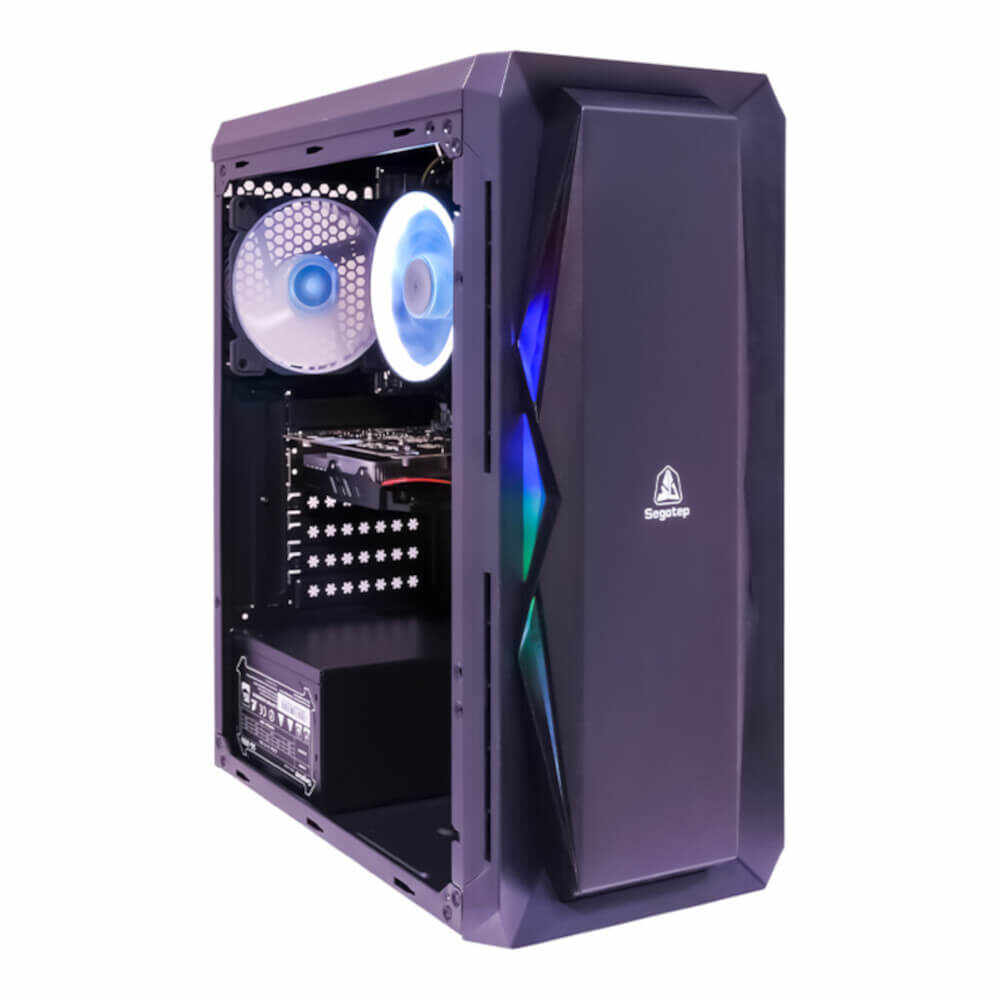 Sistem Desktop PC Gaming Inaza Snake II, AMD Ryzen 3 1200, 16GB RAM, 240GB SSD, AMD Radeon RX 550, No OS