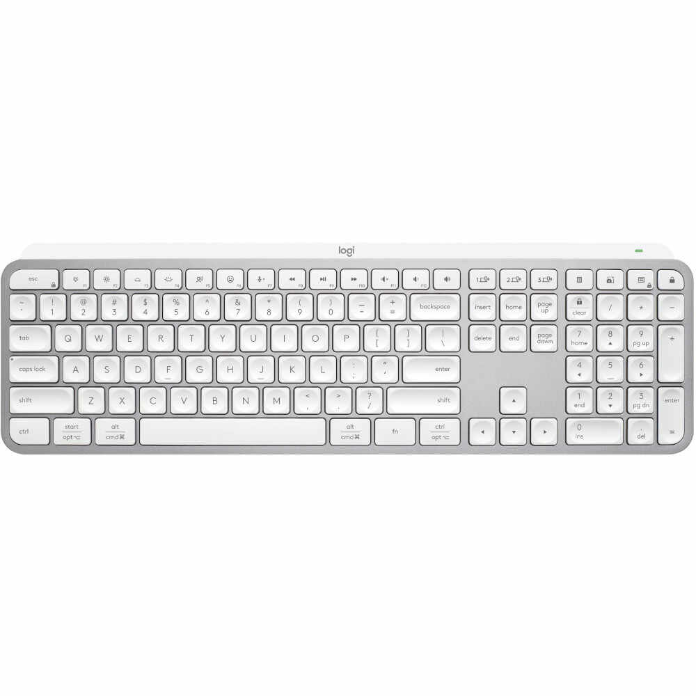 Tastatura wireless Logitech MX Keys S, Pale Grey