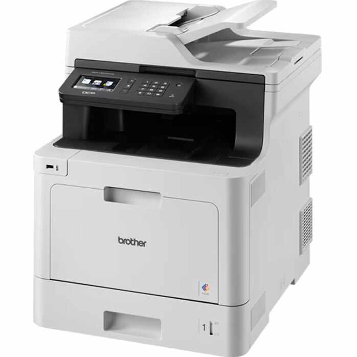 Multifunctionala Second Hand Laser Color Brother DCP-L8410CDW, A4, 31 ppm, 600 x 600 dpi, Copiator, Scanner, Duplex, USB, Wireless, Tonere Noi