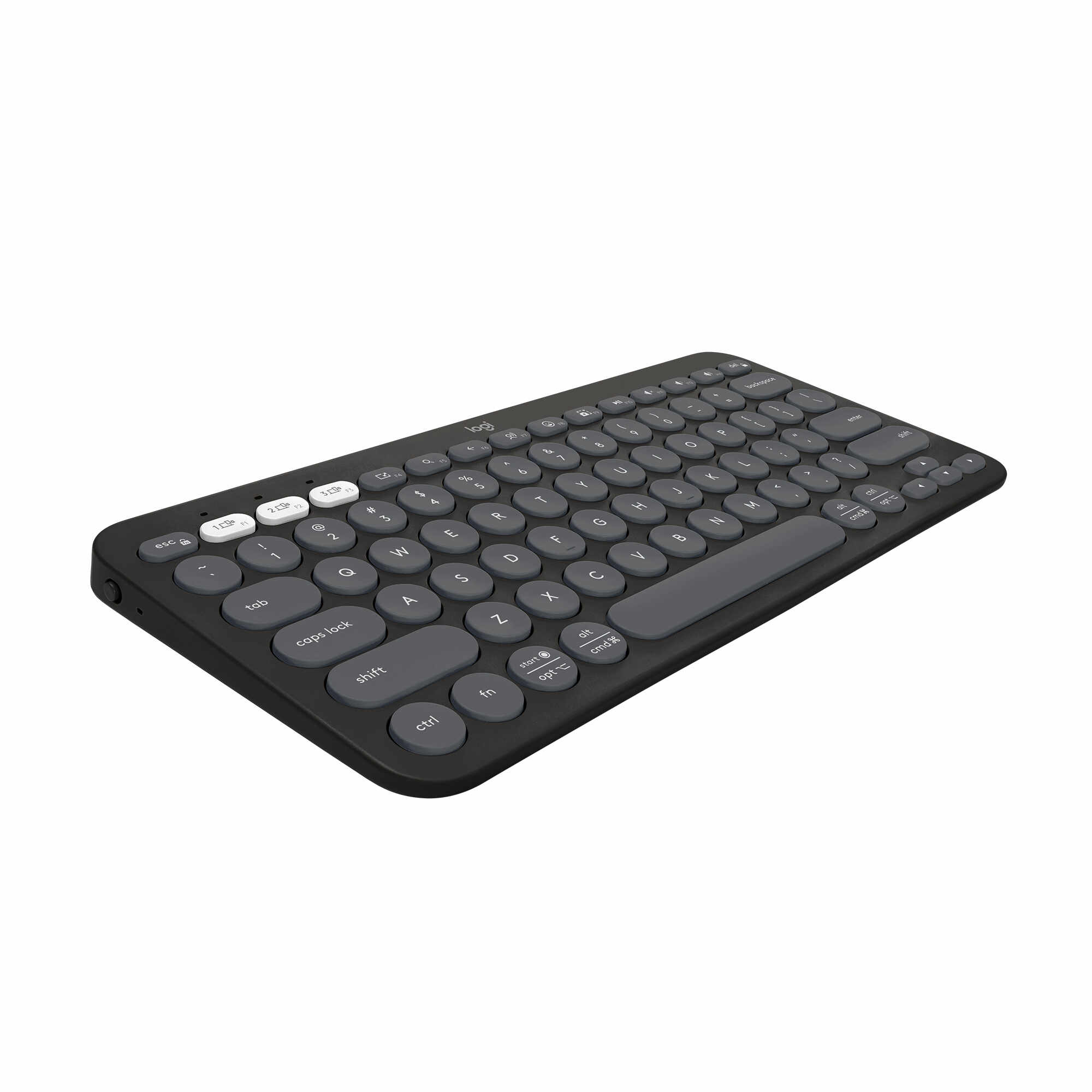 Tastatura Logitech Pebble 2 K380S, Bluetooth, Negru