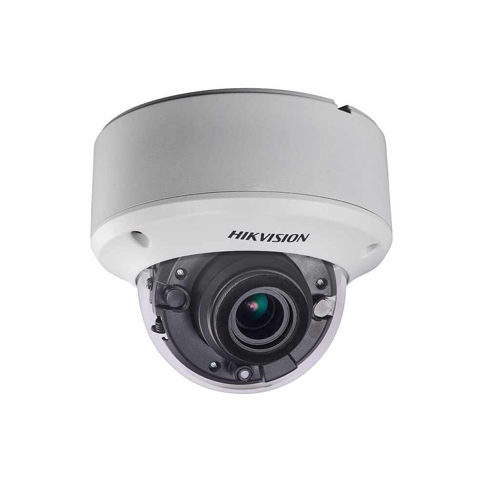Camera supraveghere Dome Hikvision Ultra Low Light DS-2CE59H8T-AVPIT3ZF, 5 MP, IR 60 m, 2.7 - 13.5 mm motorizat