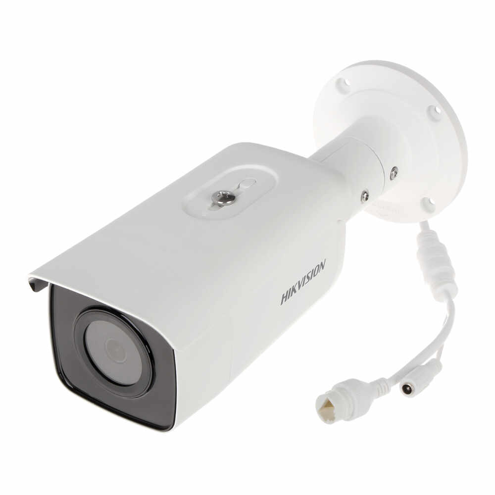 Camera supraveghere exterior IP Hikvision DarkFighter DS-2CD2T65FWD-I5, 6 MP, IR 50 m, 2.8 mm