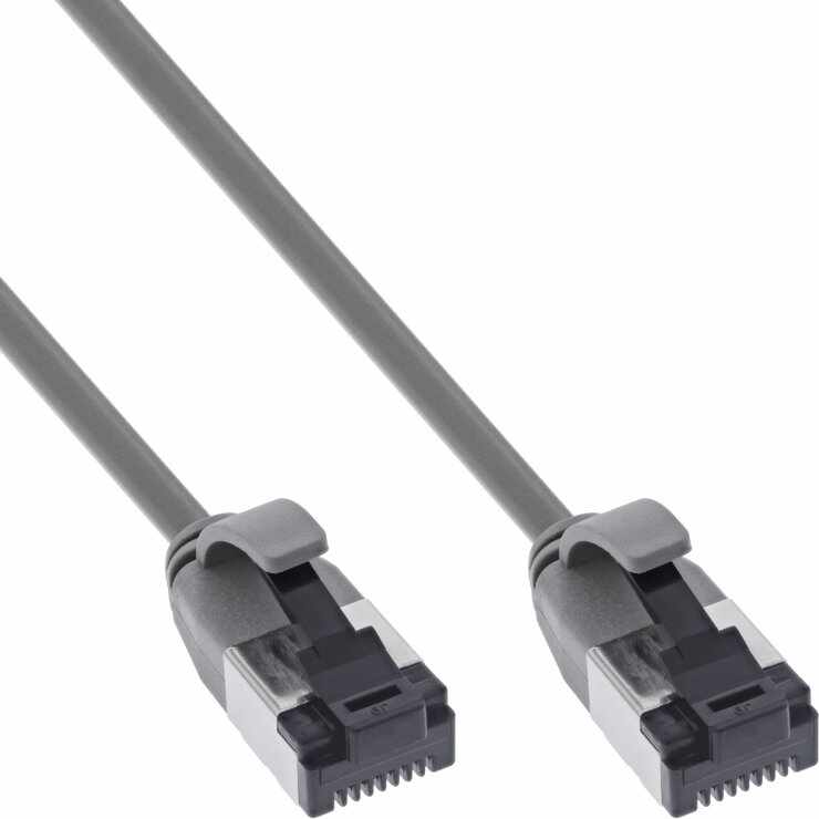 Cablu de retea RJ45 FTP Cat8.1 LSOH 7.5m Gri, InLine IL75307