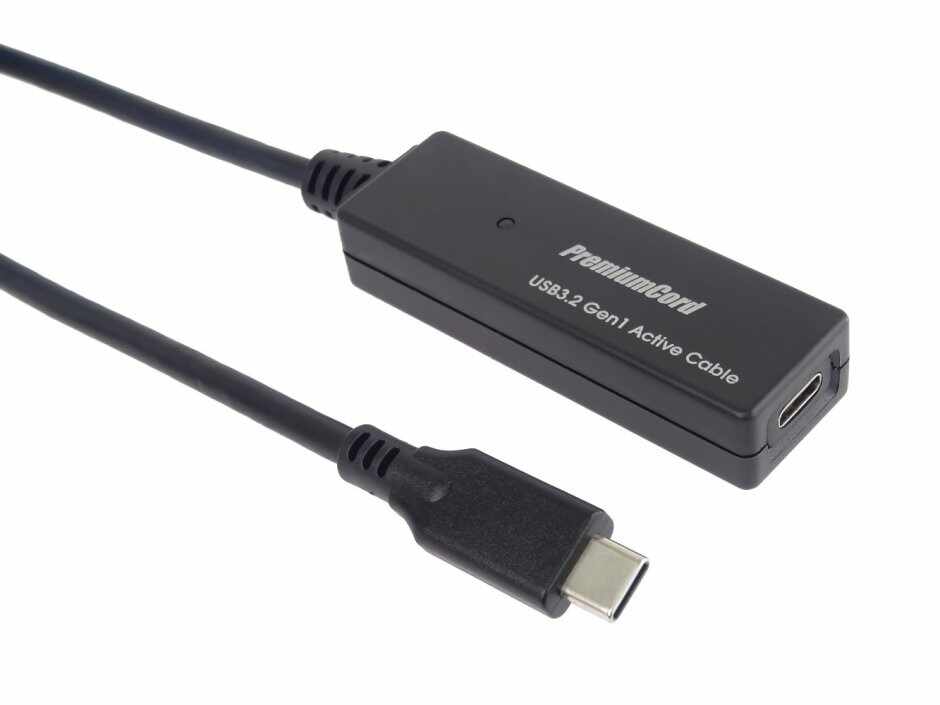 Cablu prelungitor activ USB 3.2 Gen1 type C T-M 10m, ku31rep10