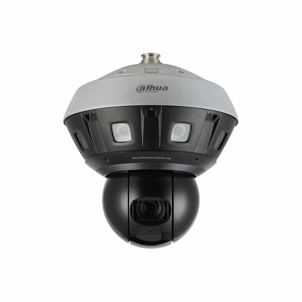 Camera supraveghere IP Speed Dome PTZ multi-senzor IPC-PSDW8842M-A180-H-E5, 4x2MP, 4MP, IR 400 m, 5 mm, 5.6 - 223 mm, auto tracking