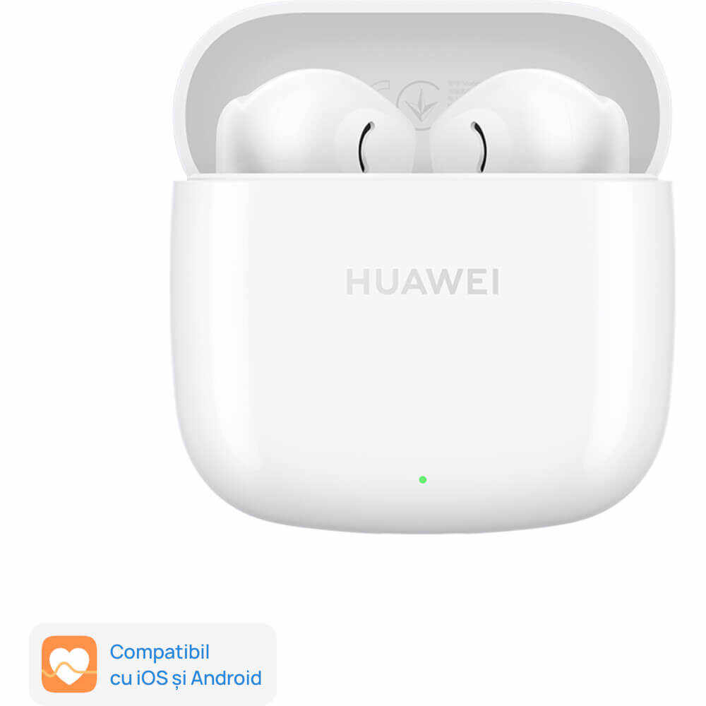 Casti True Wireless Huawei FreeBuds SE 2, Ceramic White