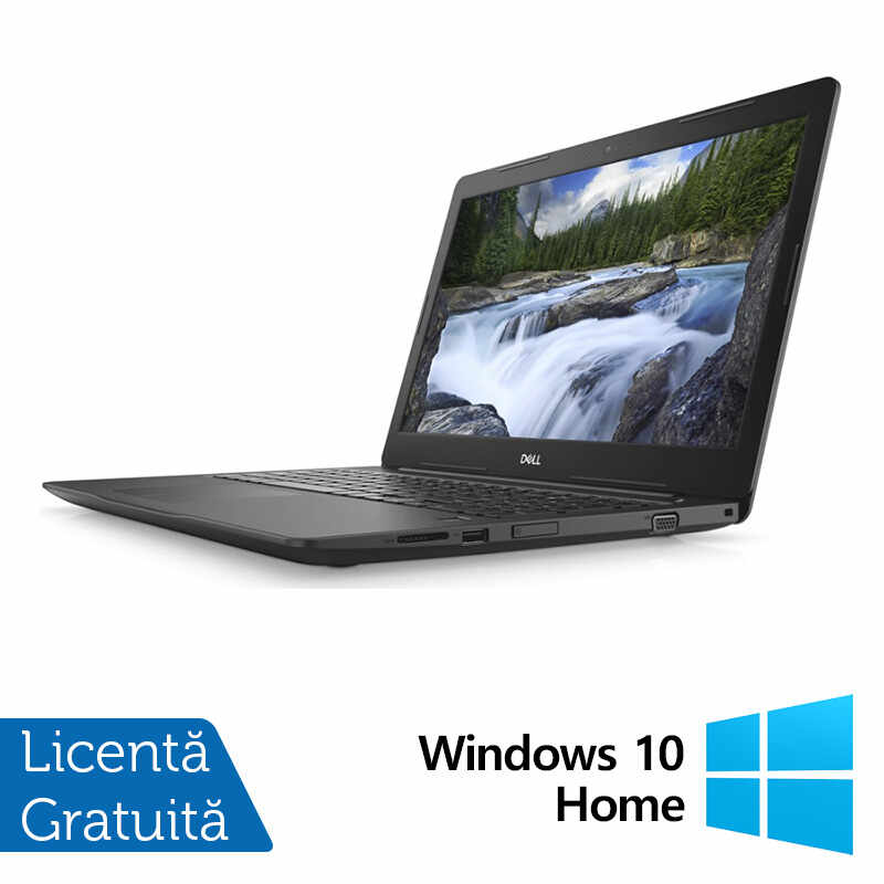 Laptop Refurbished DELL Latitude 3590, Intel Core i7-8550U 1.80 - 4.00GHz, 8GB DDR4, 256GB SSD, 15.6 Inch Full HD, Webcam + Windows 10 Home