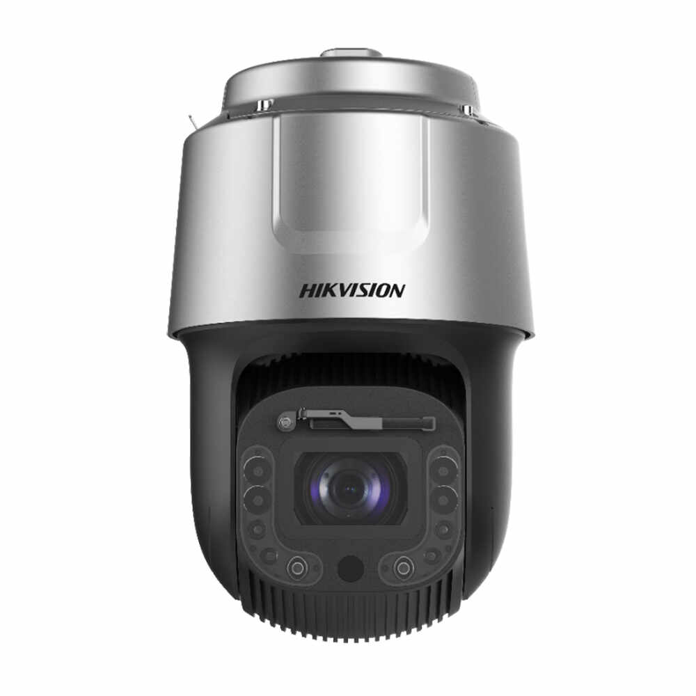 Camera supraveghere IP Speed Dome LPR PTZ Hikvision DarkFighter DS-2DF8C260I5XS-AELW(T2), 2 MP, laser 500 m, 6 - 360 mm, motorizat, 60x, auto tracking