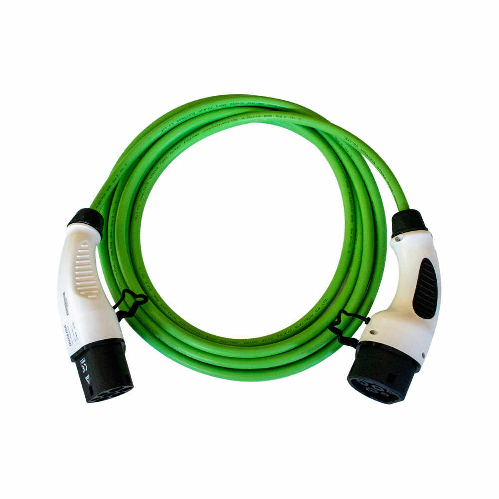 Cablu incarcare masini electrice Duosida T22/16V, Type 2, 3.6 kW, monofazat, 5 m