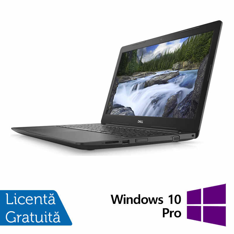Laptop Refurbished DELL Latitude 3590, Intel Core i7-8550U 1.80 - 4.00GHz, 16GB DDR4, 512GB SSD, 15.6 Inch Full HD, Webcam + Windows 10 Pro
