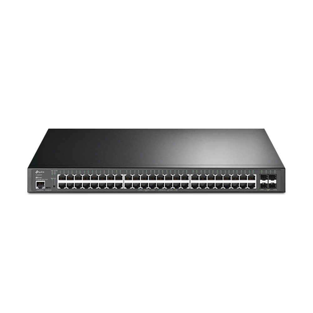 Switch cu 48 porturi TP-Link Jetstream TL-SG3452XP, 176 Gbps, 500W, integrare in Omada SDN, PoE
