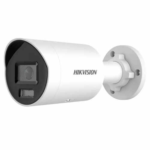 Camera supraveghere exterior IP Hikvision ColorVu DS-2CD2047G2H-LIU(EF), 2.8 mm, 4 MP, IR 40 m, slot card, microfon