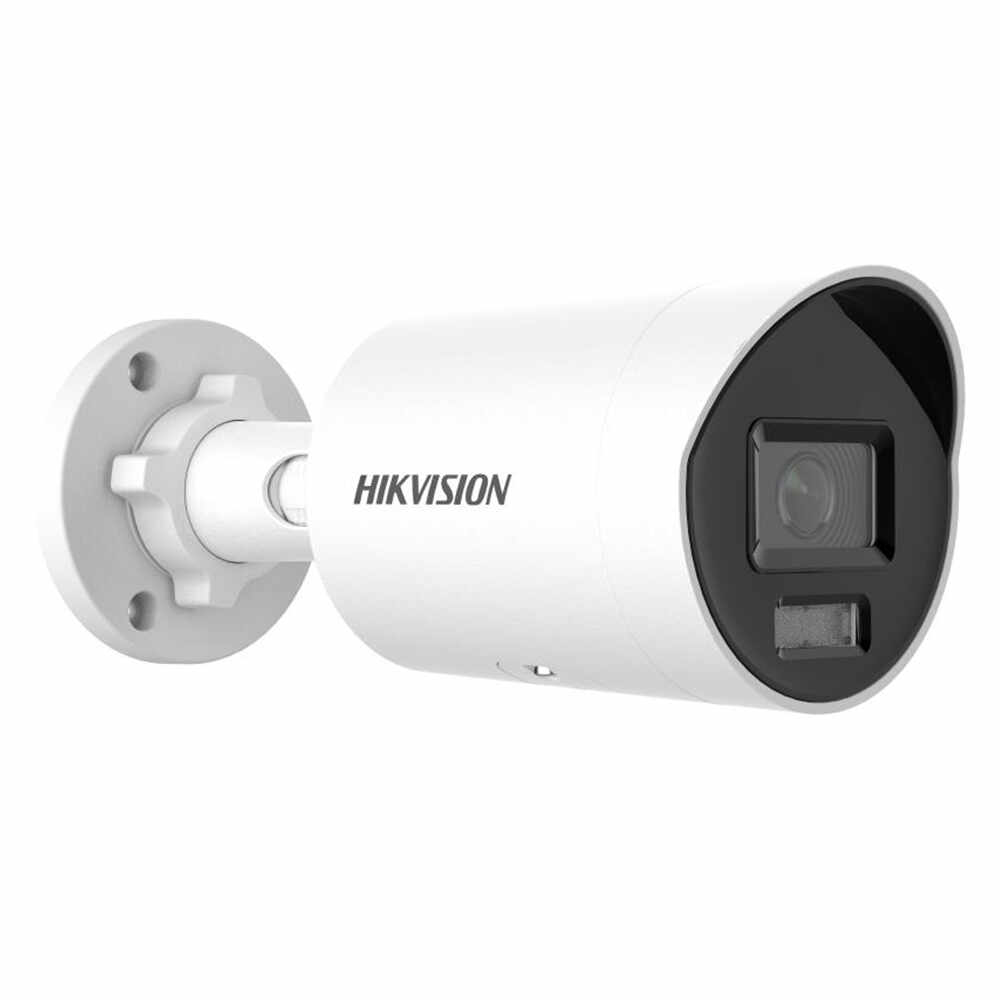 Camera supraveghere exterior IP Hikvision ColorVu DS-2CD2087G2H-LIU(EF), 2.8 mm, 8 MP, IR 40 m, slot card, microfon