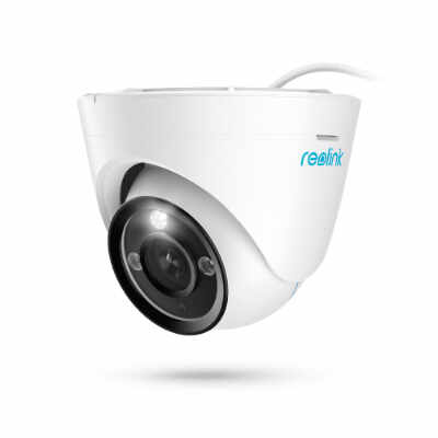 Camera supraveghere IP Dome Reolink RLC-833A, 4k, microfon, difuzor, slot card, zoom optic 3x