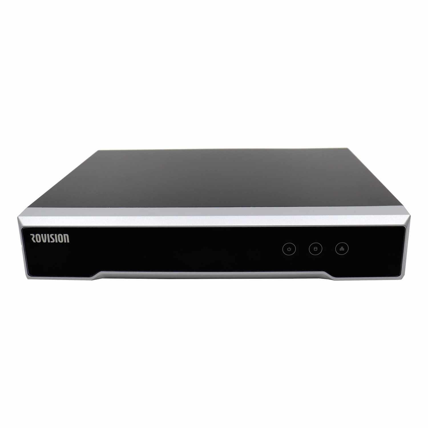 NVR 4 Canale POE Rovision, H265+,Full HD ROV7104NI-Q1/4P/M/1T + Cadou Hard Disk WD 1TB