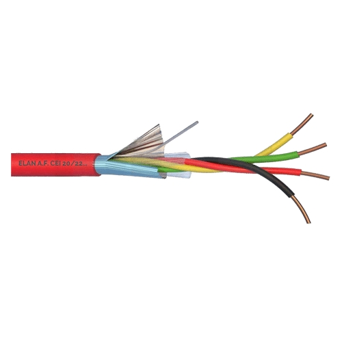 Cablu de incendiu 2x2x0.8mm, ecranat, 100m