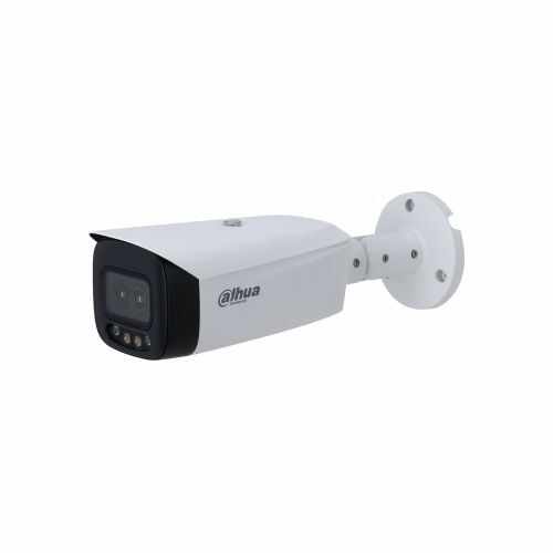 Camera de supraveghere Bullet IP, 4MP, 2.8mm, IR/ Lumina alba 50m, microfon, PoE, IP67, Dahua IPC-HFW5449T1-ASE-D2-0280B