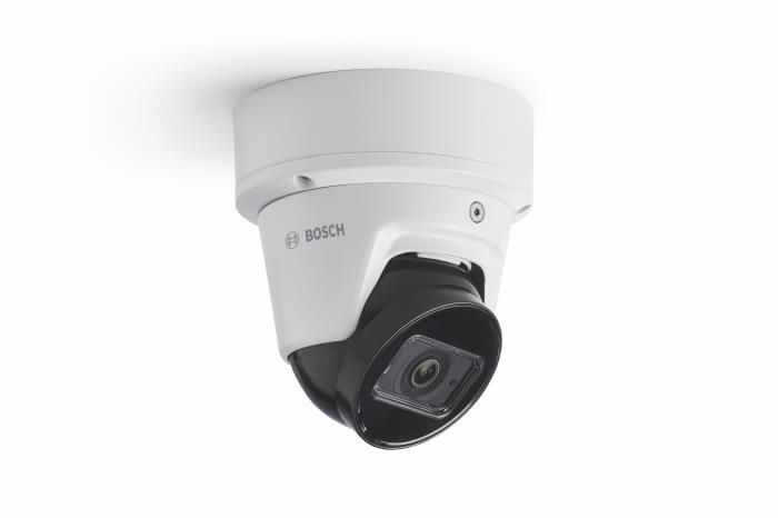 Camera supraveghere IP ONVIF Flexidome Turret de exterior 2MP, IR 15m, Lentila 2.8mm 100°, SD card slot, Built-in Essential Video Analytics,  PoE, Bosch NTE-3502-F03L