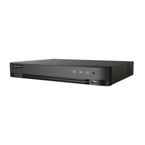 DVR 4K AcuSense, 4 canale, audio over coaxial, Smart Playback - HIKVISION iDS-7204HTHI-M1-S