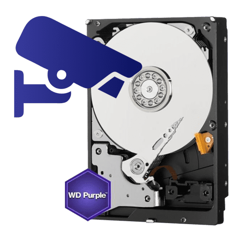 Hard disk 1TB - Western Digital PURPLE WD10PURX