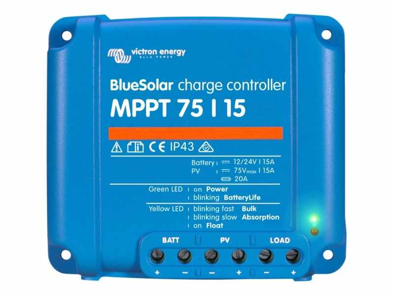 Incarcator solar MPPT 75/15 Bluesolar 15A Victron Energy, SCC075015060R