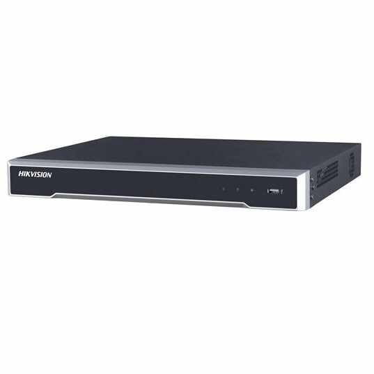 NVR 8 canale cu rezolutie 4K Hikvision DS-7608NI-K2 , intrare audio. 4 intrari de alarma.
