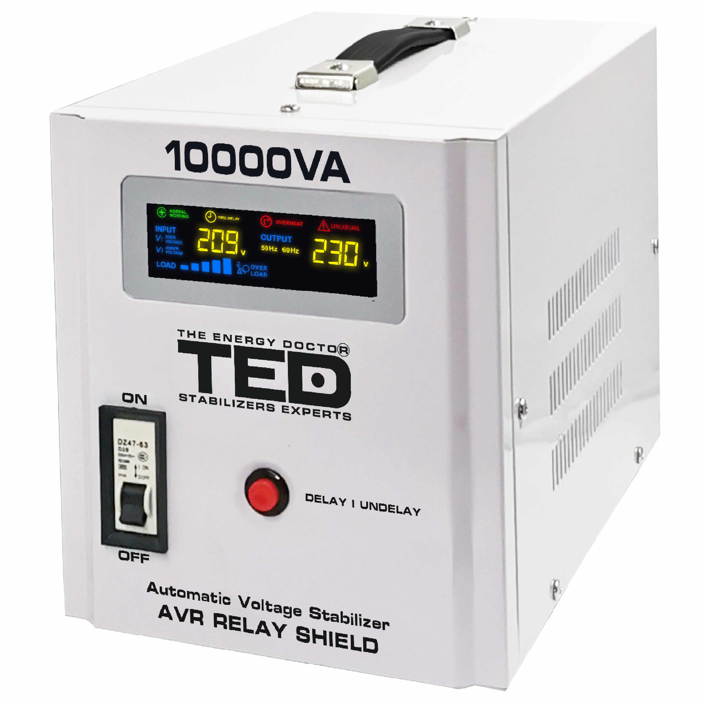 Stabilizator retea maxim 10KVA-AVR RT Series TED000071