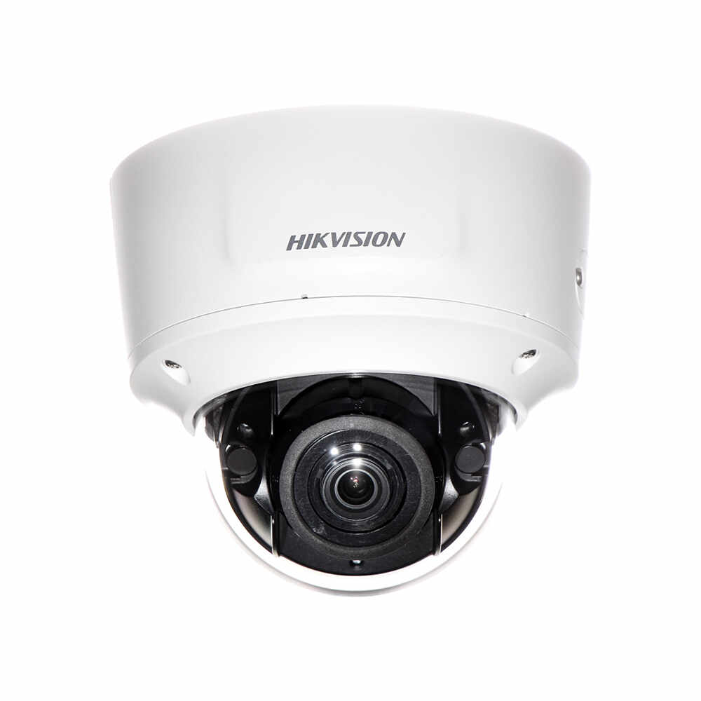 Camera supraveghere Dome IP Hikvision DarkFighter DS-2CD2765FWD-IZS, 6 MP, IR 30 m, 2.8 - 12 mm