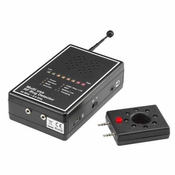 Detector de camere si microfoane spion profesional iUni D550