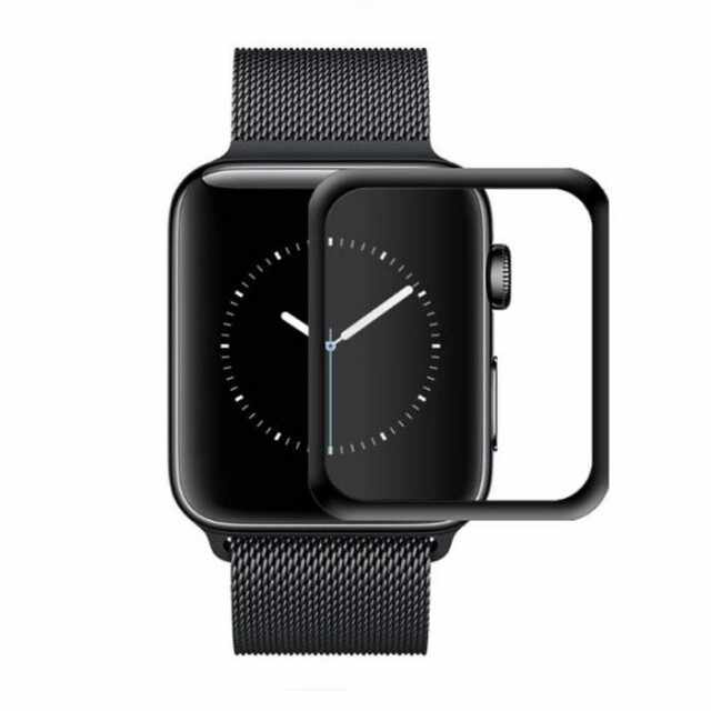 Folie de protectie iUni pentru Smartwatch Apple Watch 40mm Plastic Negru