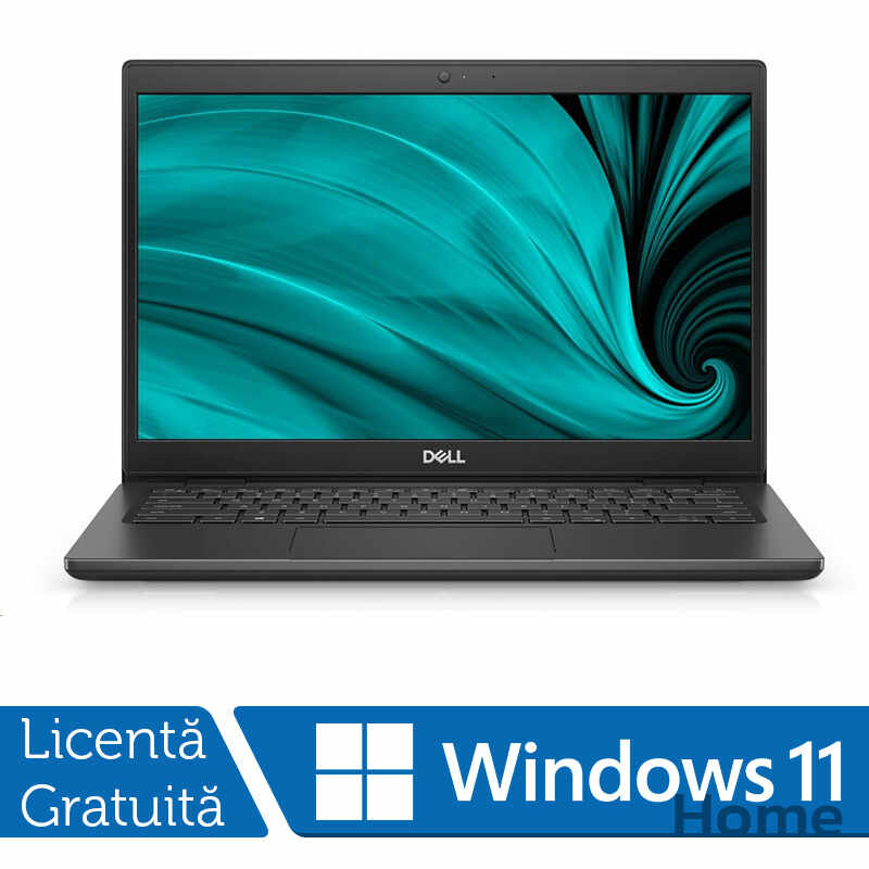Laptop Nou Dell Latitude 3420, Intel Core i5-1135G7 2.40 - 4.20GHz, 8GB DDR4, 256GB SSD, 14 Inch HD + Windows 11 Home
