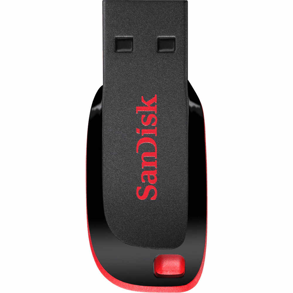 Memorie USB SanDisk Cruzer Blade, 128GB, USB 2.0