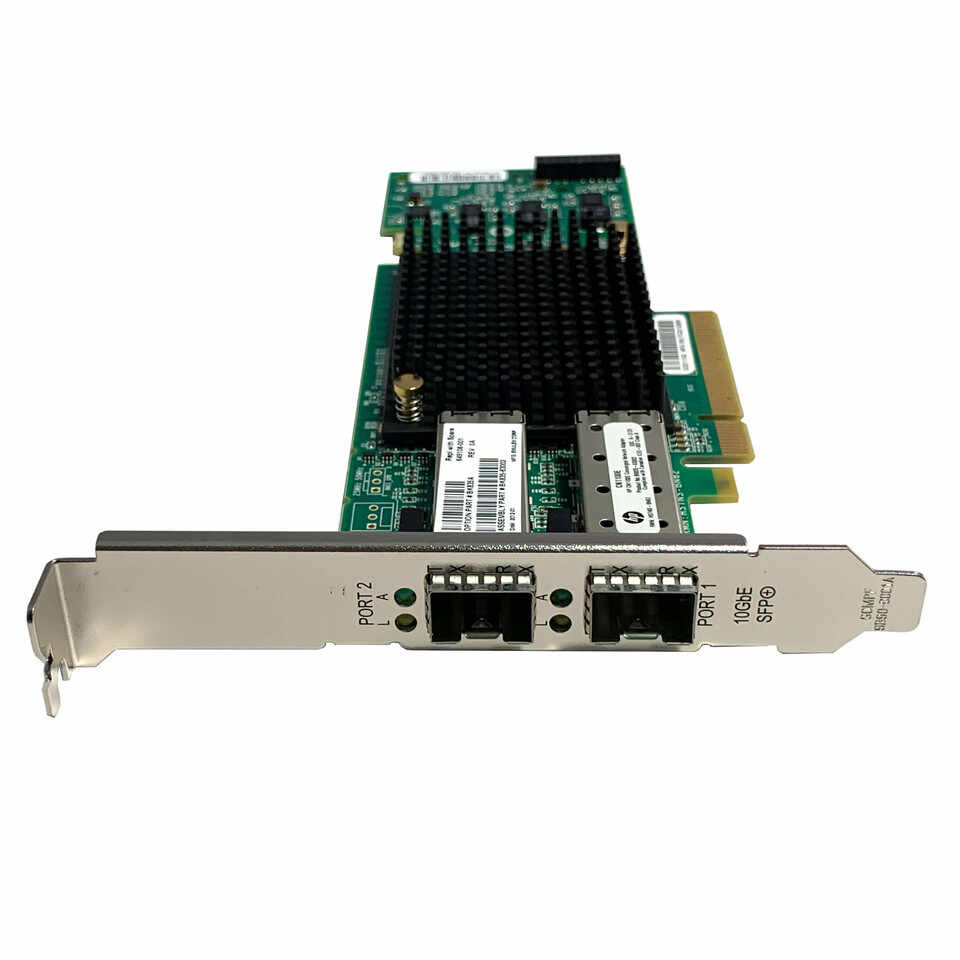 Placa de retea HP CN1100E 10GbE 2 Port SFP+ Converged Network Adapter BK835-63002, High Profile