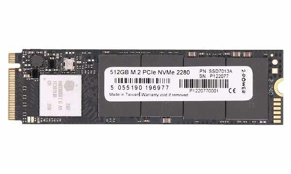 Solid State Drive (SSD) 2 Power, 512GB, NVMe, M.2, 2280