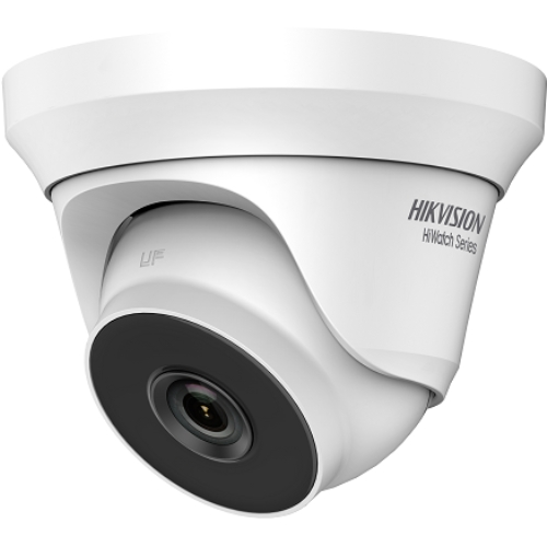 Camera supraveghere Hikvision seria HiWatch Turret 5 Megapixeli Lentila 2.8mm Infrarosu 40m HWT-T250-M-28