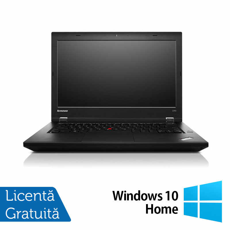 Laptop Refurbished LENOVO ThinkPad L440, Intel Core i5-4200M 2.50GHz, 8GB DDR3, 128GB SSD, 14 Inch HD, Webcam + Windows 10 Home