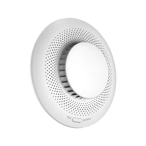 Senzor de fum Smart Home EZVIZ, avertizare optica si acustica, comunicare Wireless ZigBee CS-T4C