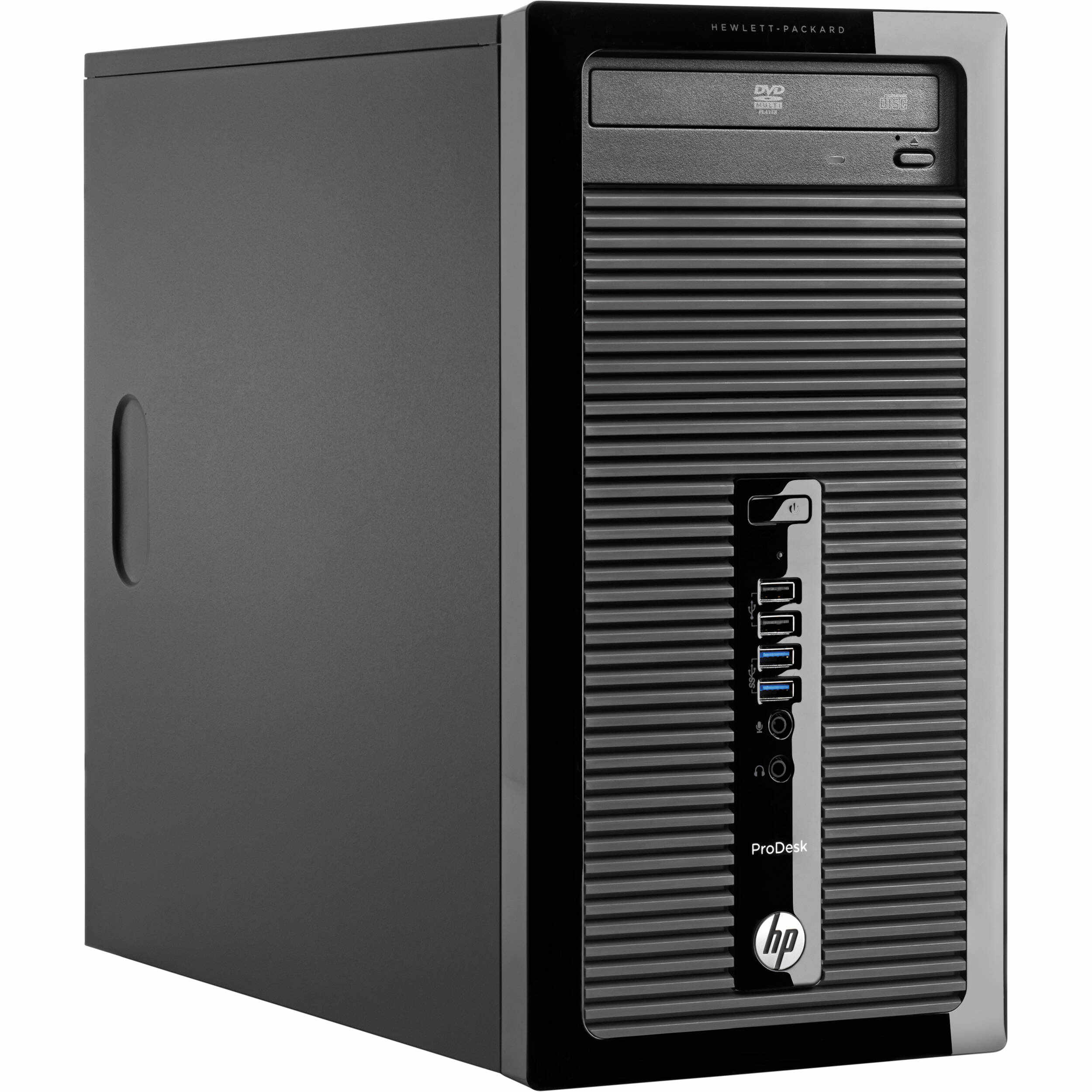 Calculator Second Hand HP ProDesk 400 G2 Tower, Intel Core i7-4765T 2.00-3.00GHz, 8GB DDR3, 256GB SSD, DVD-RW