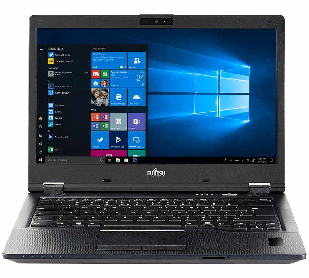 Laptop Second Hand Fujitsu LifeBook E549, Intel Core i5-8265U 1.60-3.90GHz, 8GB DDR4, 256GB SSD, 14 Inch Full HD, Webcam