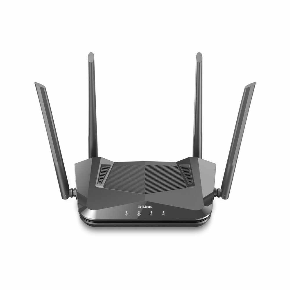 Router wireless dual band Gigabit D-Link DIR-X1530, 4 porturi, 2.4/5 GHz, 1501 Mbps, WiFi6