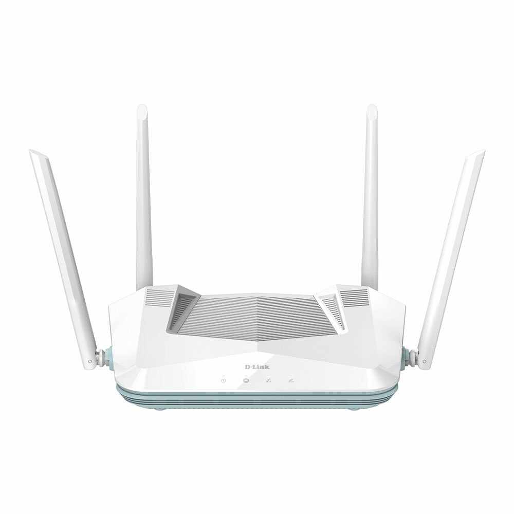 Router wireless dual-band Gigabit D-Link R32, 3.26 Gbps, 2.4/5 MHz, 4 porturi LAN, WiFi6